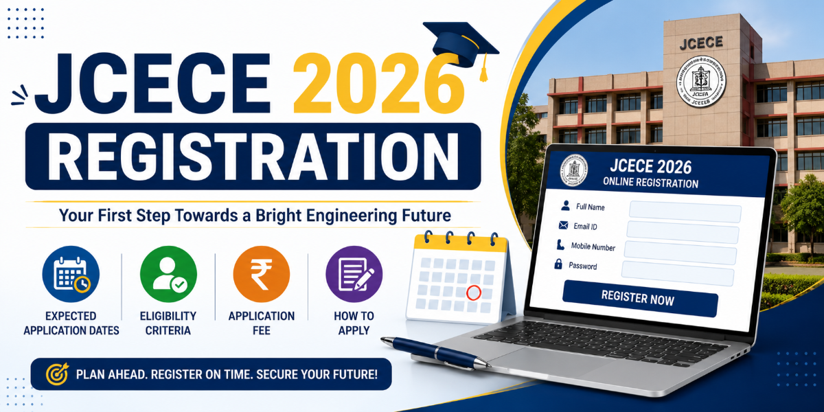 JCECE 2026 Registration