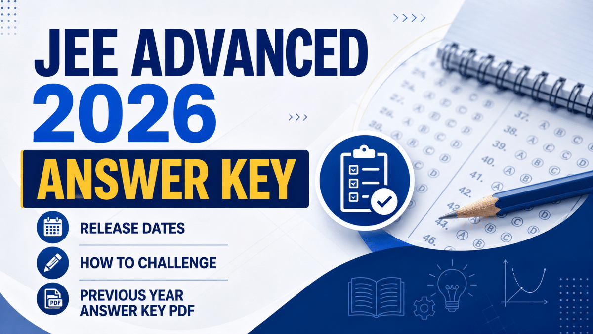 JEE Advanced 2026 Answer Key: Release Dates, How to Challenge, Previous Year Answer Key PDF