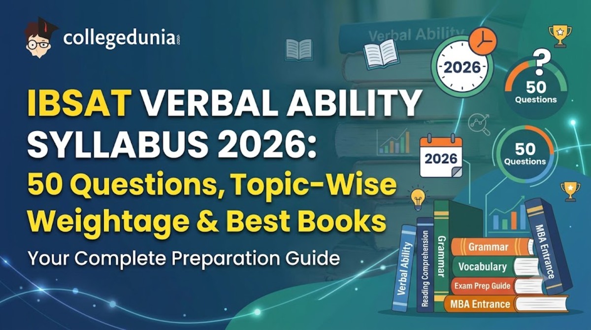 IBSAT Verbal Ability Syllabus 2026