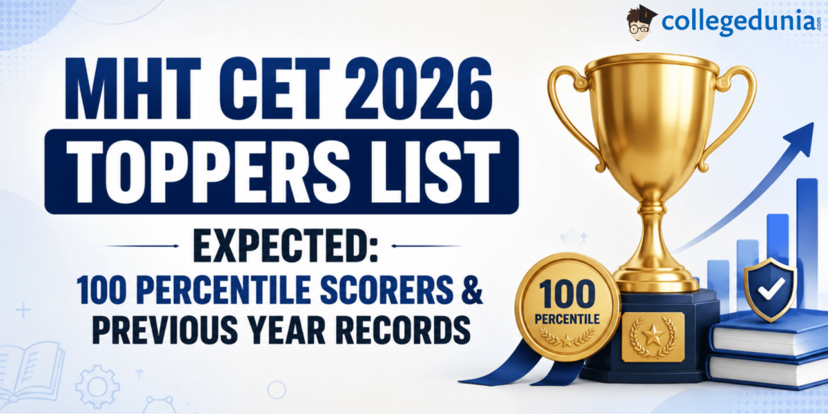 MHT CET 2026 Toppers List Expected