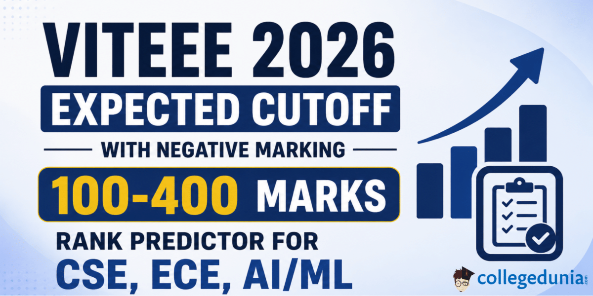 VITEEE 2026 Expected Cutoff with Negative Marking