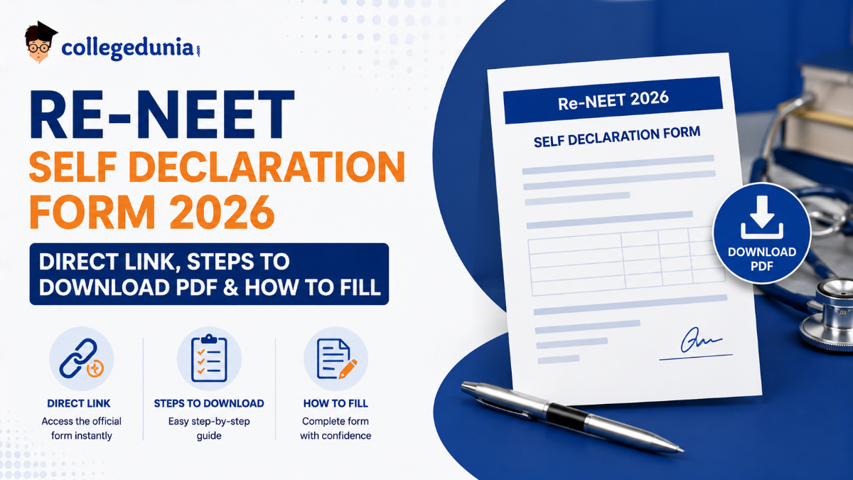 Re-NEET Self Declaration Form 2026