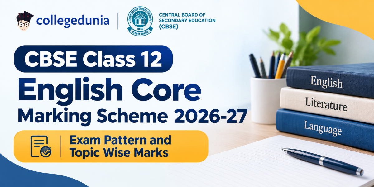 CBSE Class 12 English Core Marking Scheme 2026-27
