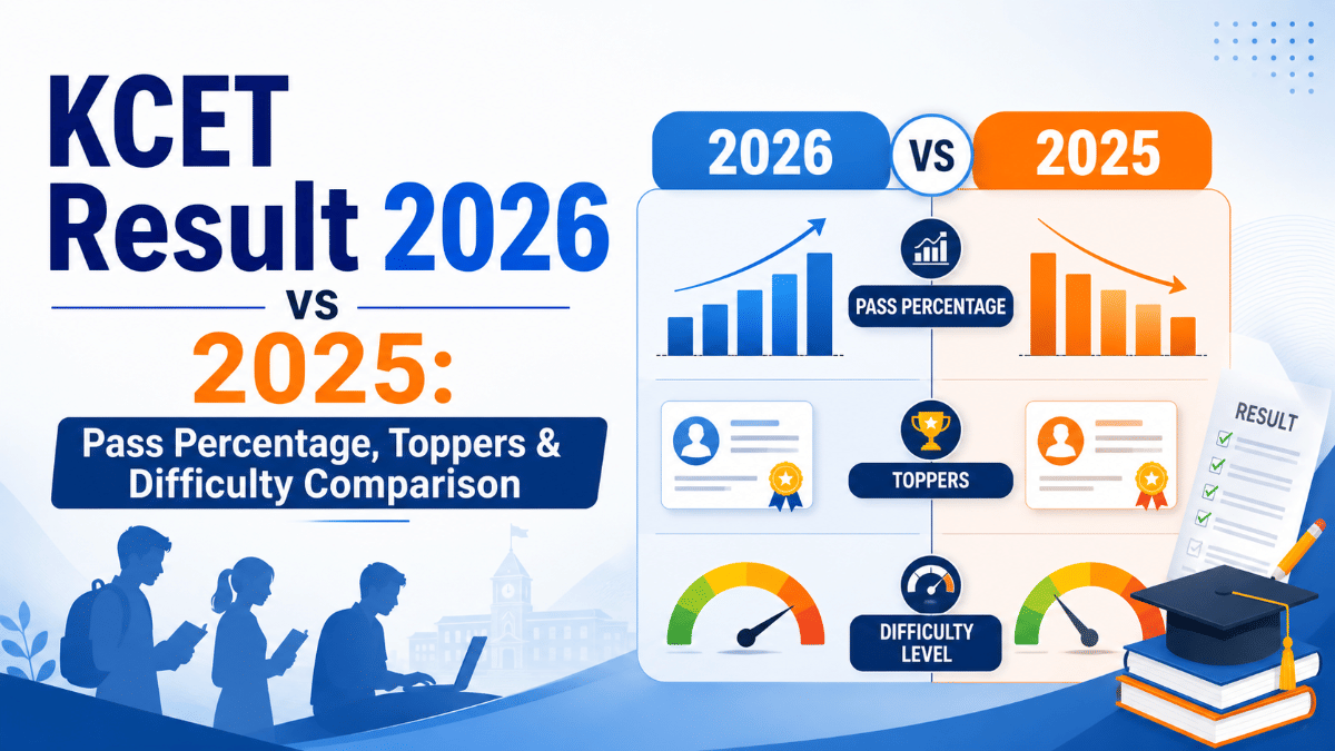 KCET Result 2026 vs 2025
