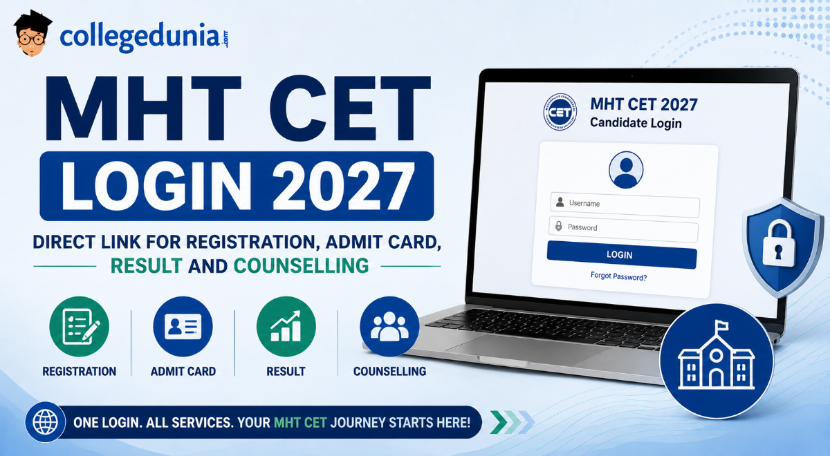 MHT CET Login 2027