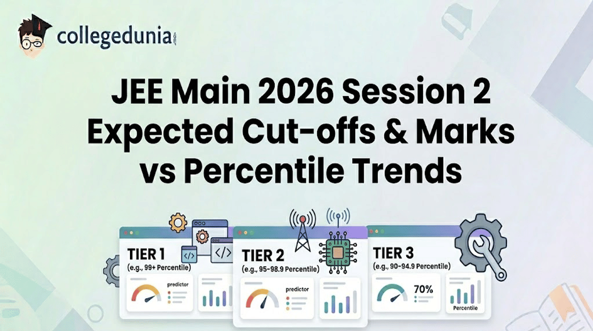 JEE Main 2026 Session 2 Expected Cut‑offs & Marks vs Percentile Trends