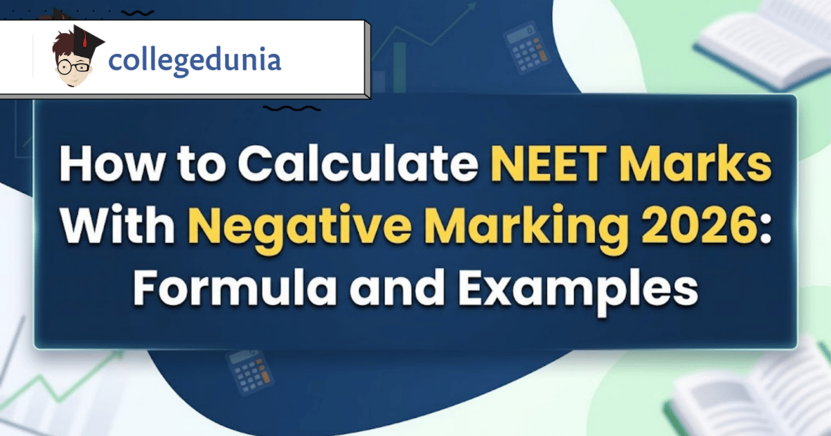 How to Calculate NEET Marks With Negative Marking 2026