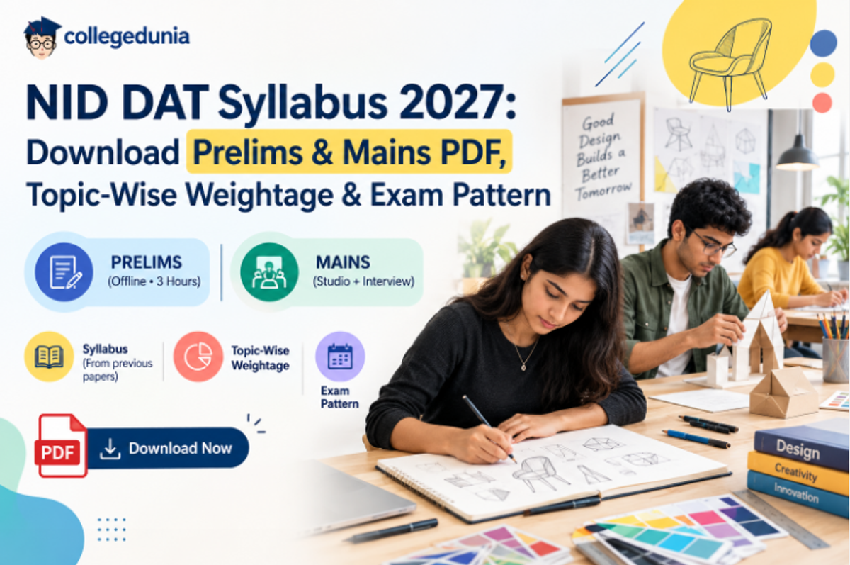 NID DAT Syllabus 2027