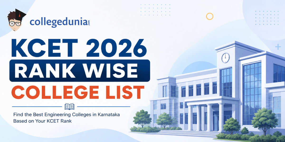 KCET 2026 Rank Wise College List