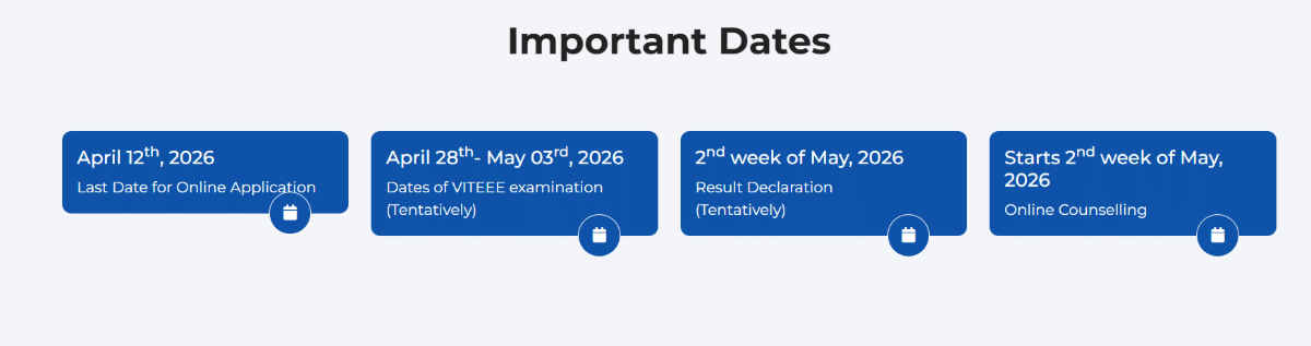 When will the VITEEE 2026 Official Results be declared?