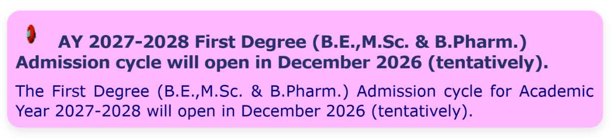 BITSAT Important Dates 2027