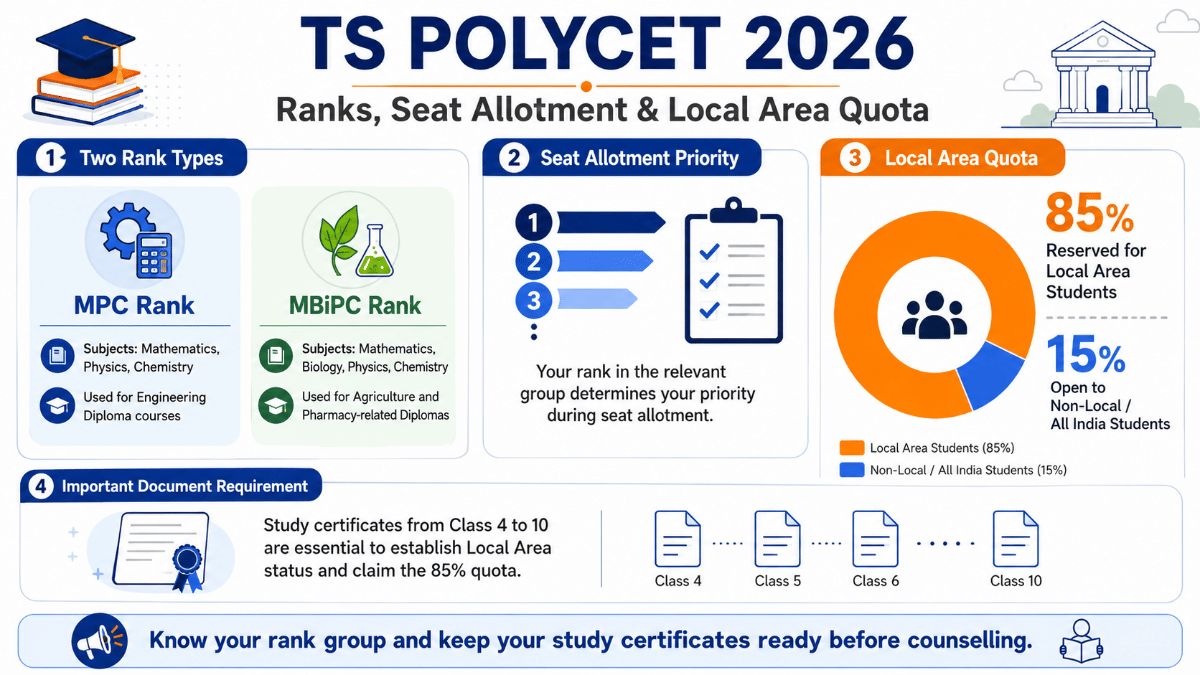 TS POLYCET Counselling 2026: Overview