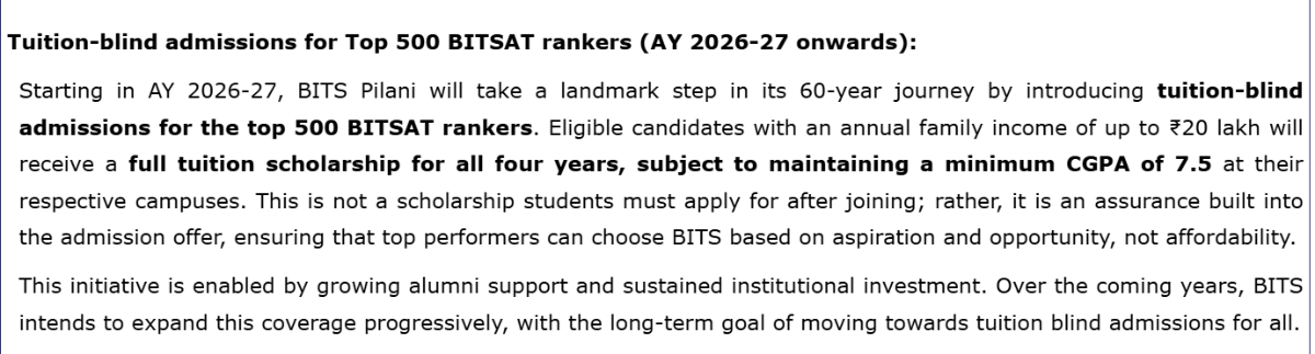 BITSAT 2026 Cutoff: Rise of Scores for CSE and MnC