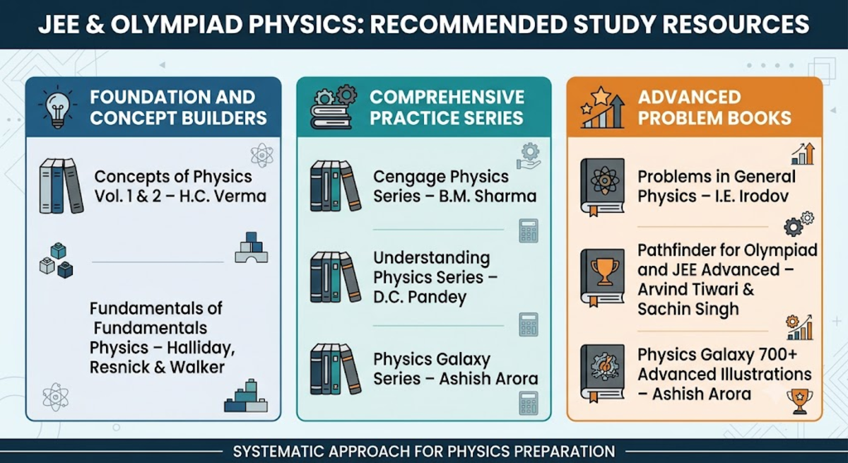 Best Physics Books for JEE Advanced: Author-Wise Comparison