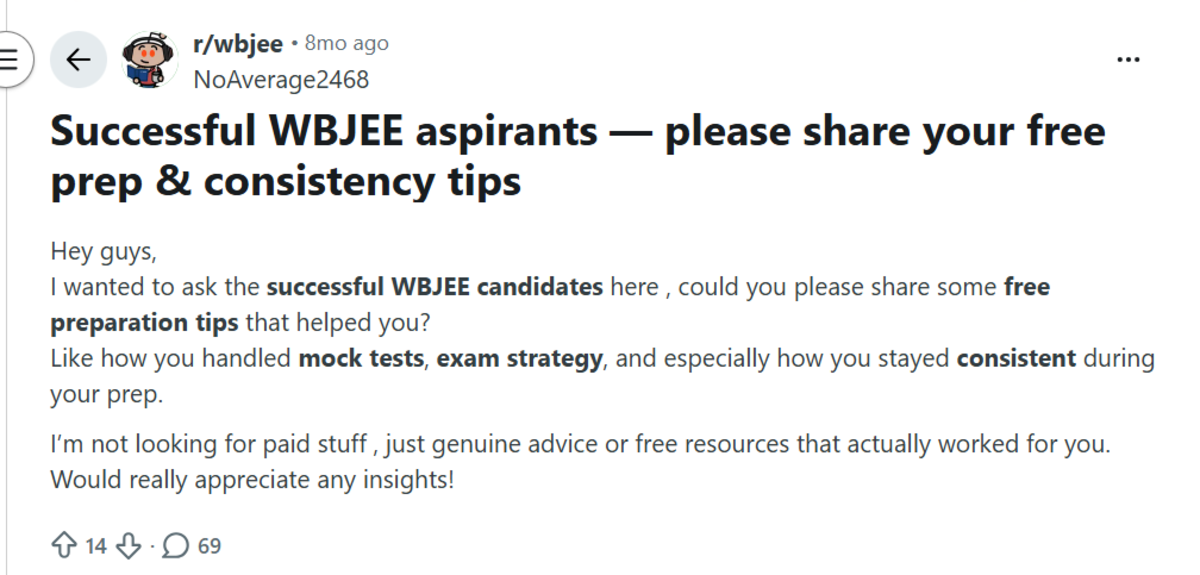 Key Preparation Tips for WBJEE at a Glance