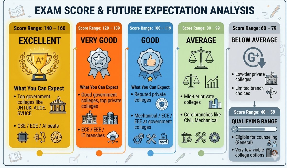 What is a Good Score in AP EAMCET 2026