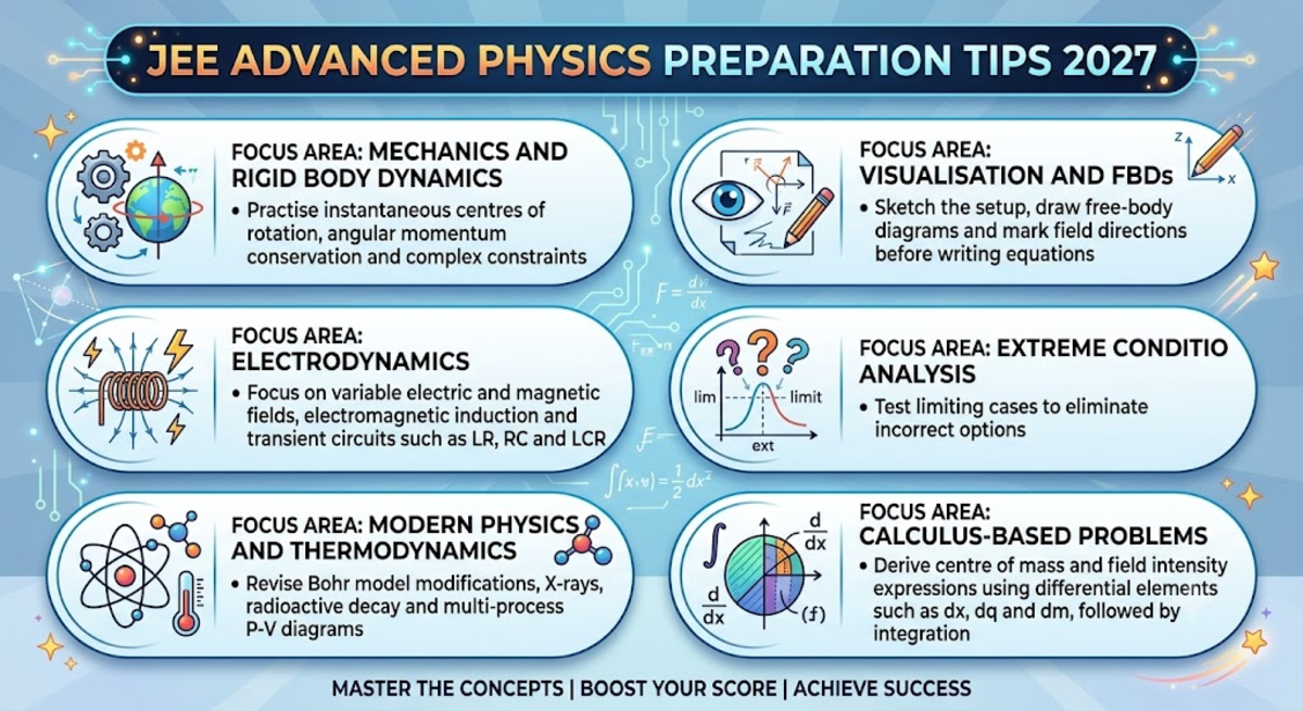 JEE Advanced Physics Preparation Tips 2027