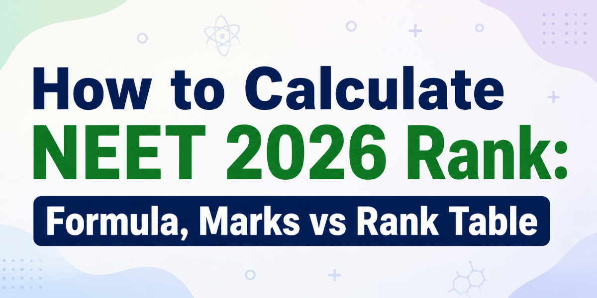 How to Calculate NEET 2026 Rank