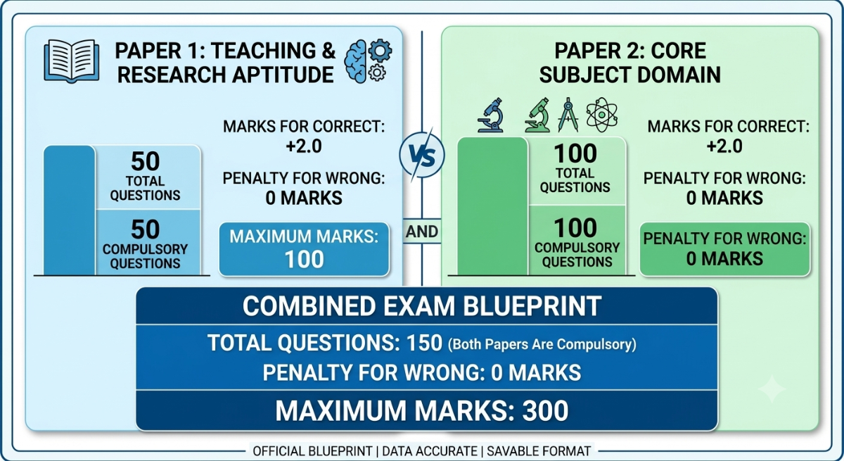 UGC-NET Marking Scheme