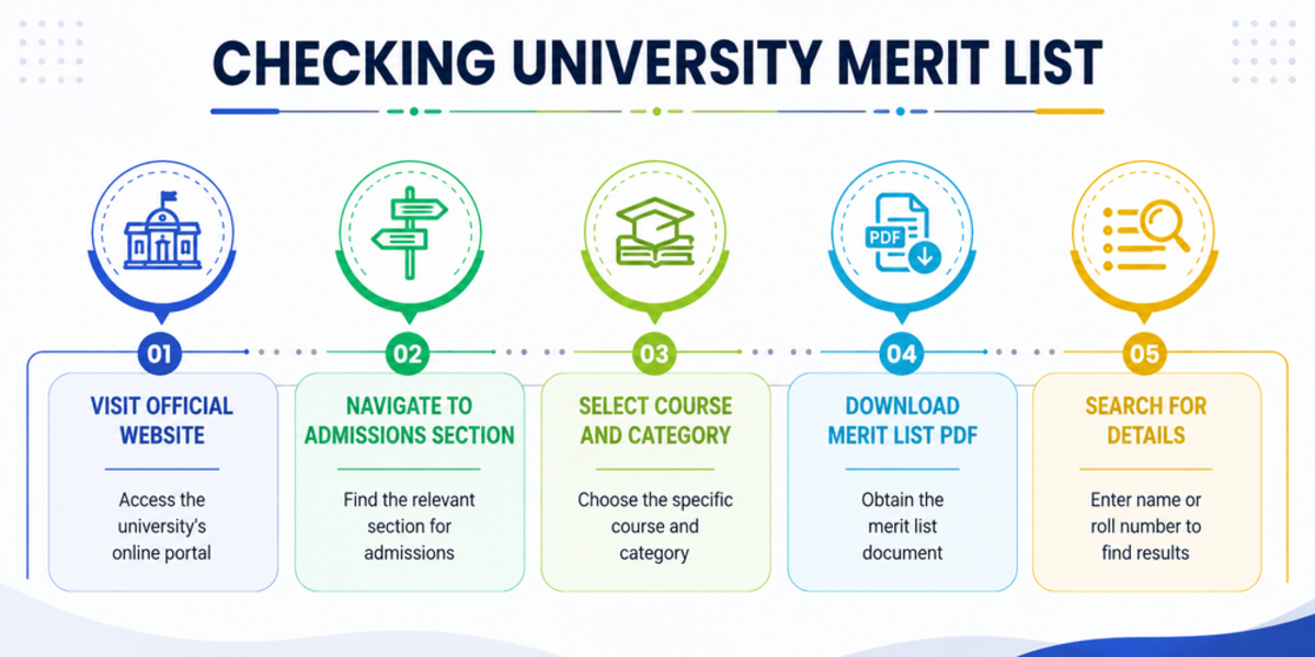 To view their merit list, candidates should follow the following steps