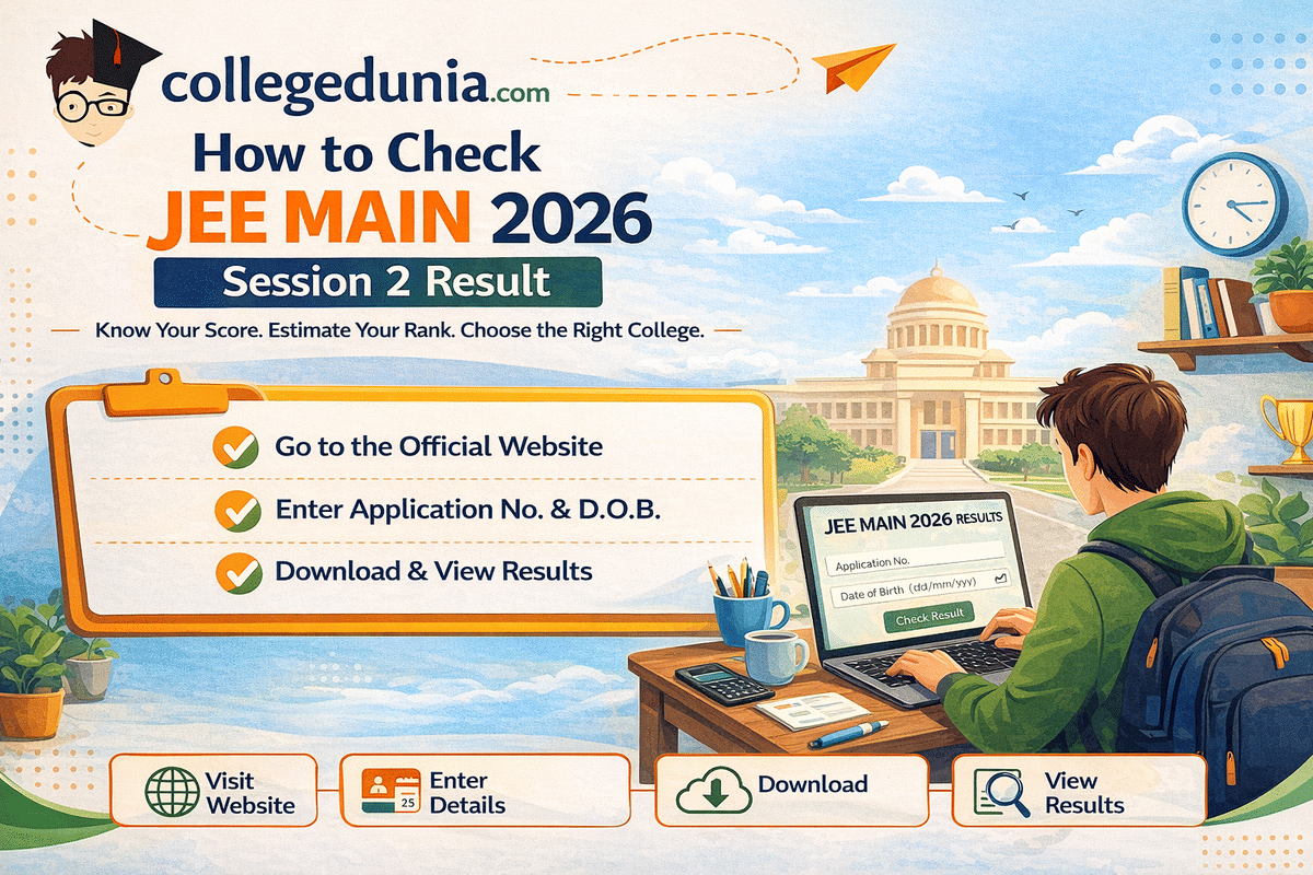 How to Check JEE Main 2026 Session 2 Result