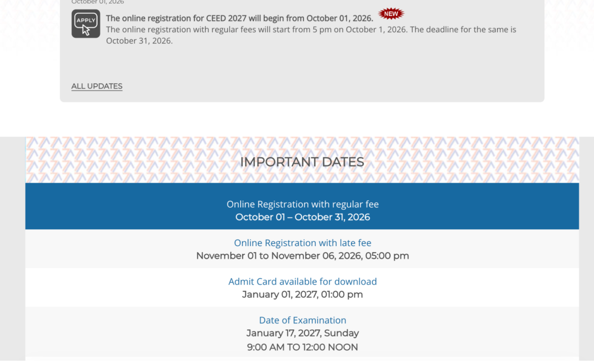 How to Download CEED Admit Card 2027?