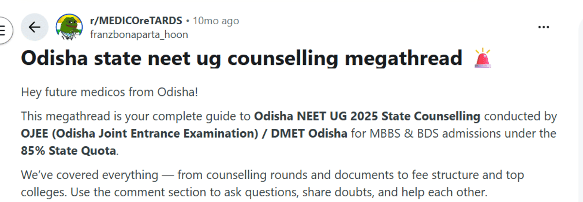 OJEE Seat Matrix 2026: Course-Wise Seats (Expected)