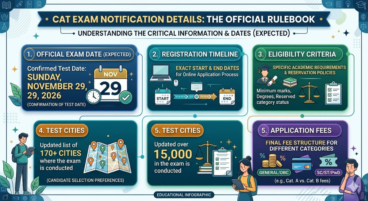 CAT 2026 Notification Release