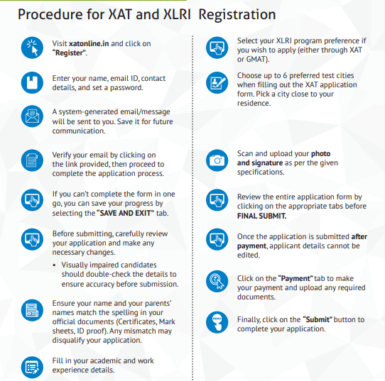 XAT 2027 Application Form and Fees