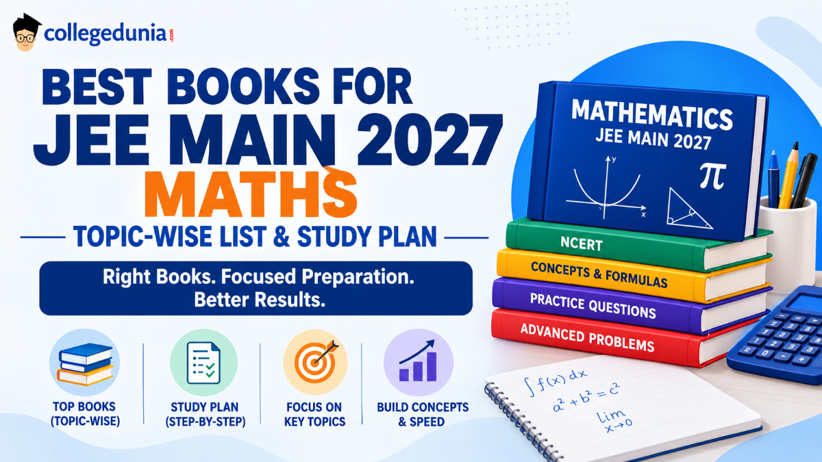 Best Books for JEE Main 2027 Maths