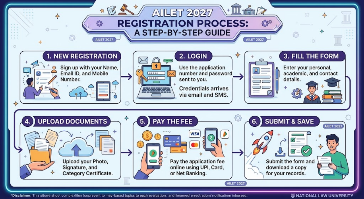 AILET 2027 Registration and Application Form