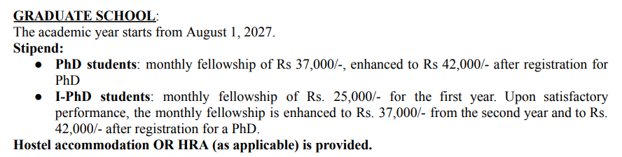 TIFR GS Final Selection List 2027 and Fellowship