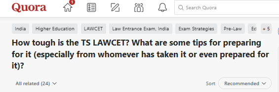 TS LAWCET Exam Pattern 2027: Difficulty Level (2021 - 2025)