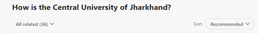 Quora Discussion