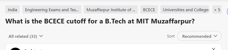 BCECE 2026: Quora Discussion