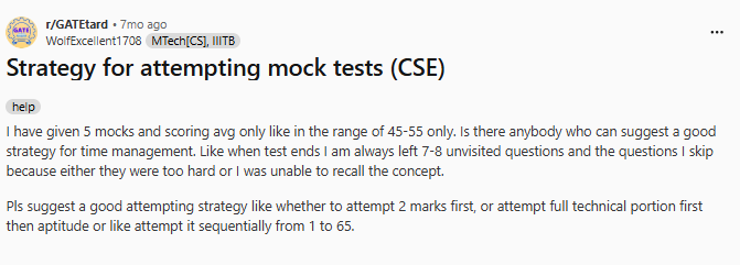 How to Use GATE Mock Test 2027 Effectively?