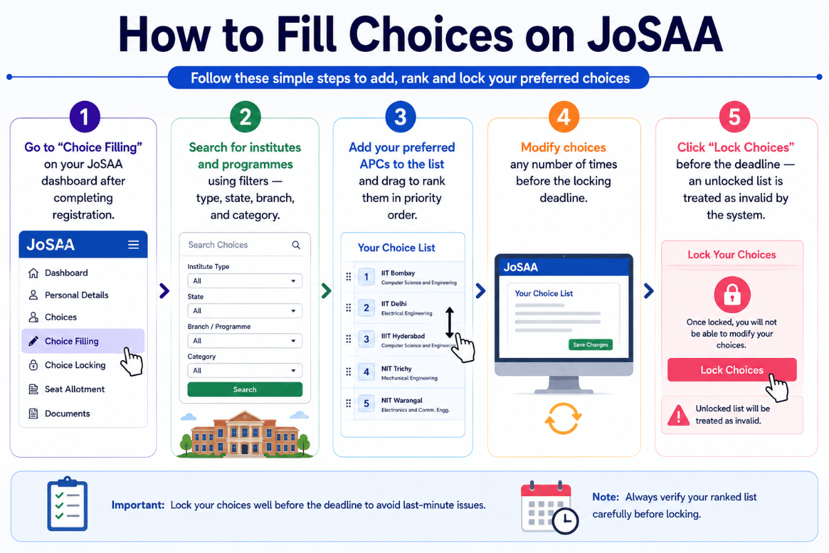 How to Fill and Lock Choices?