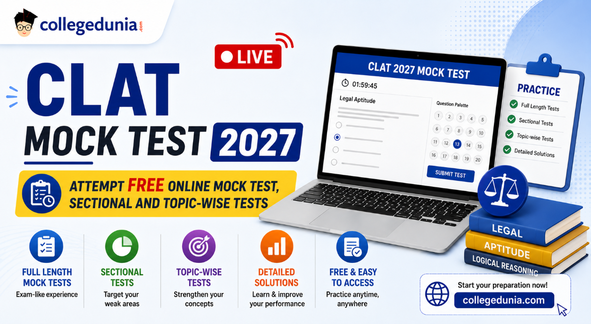 CLAT Mock Test 2027: Attempt Free Online Mock Test 