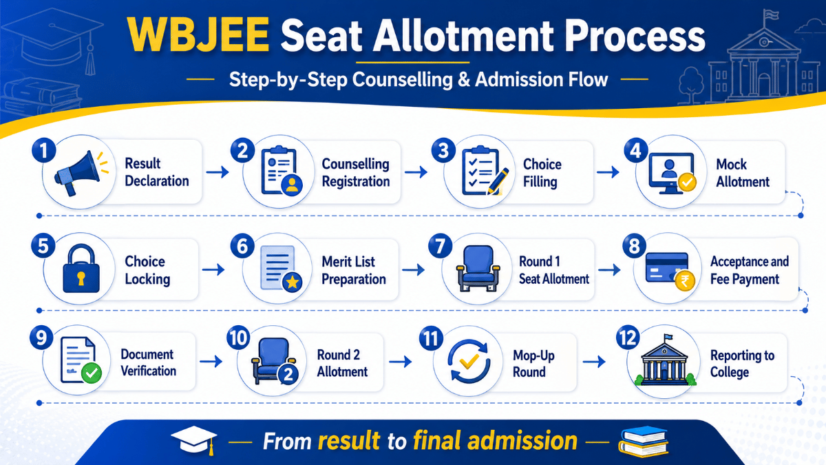 WBJEE Seat Allotment Process 2026