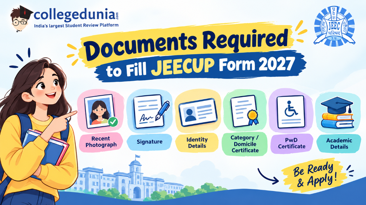 Documents Required to Fill JEECUP Form 2027