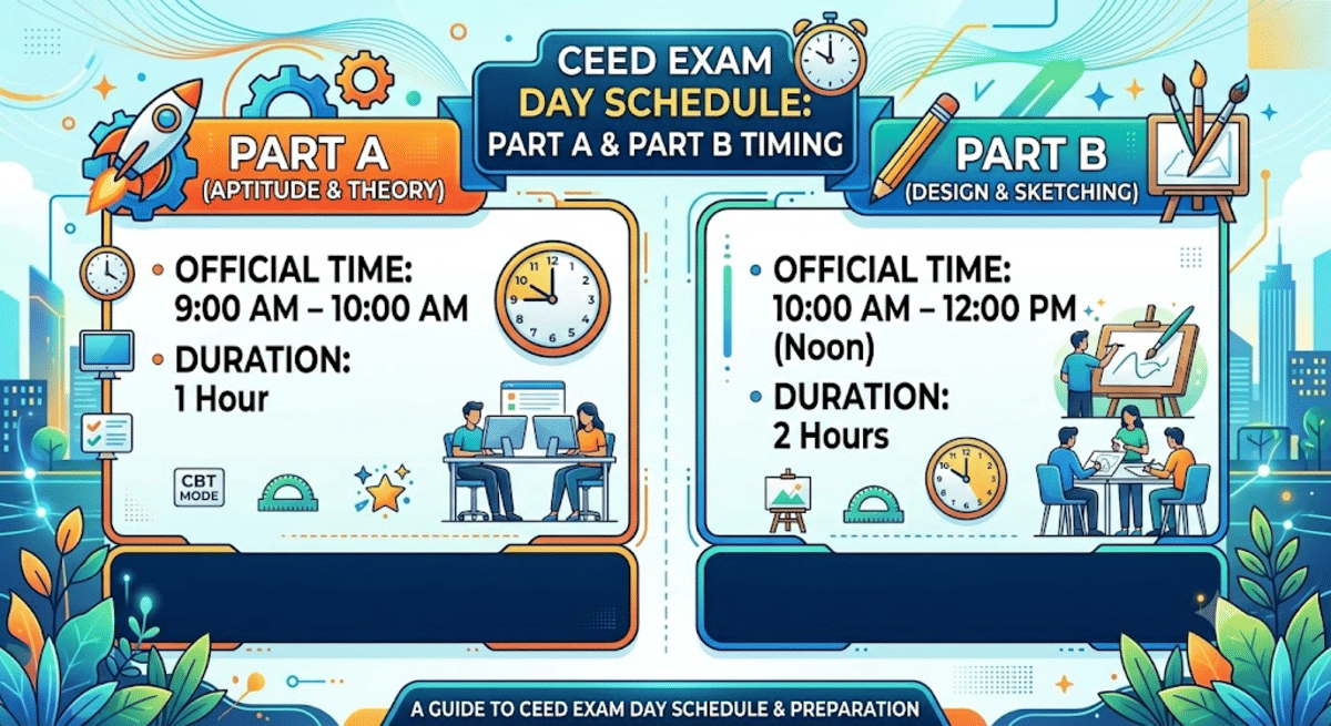 CEED 2027: Exam Schedule