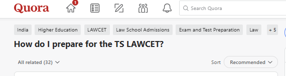 TS LAWCET Preparation Tips 2027