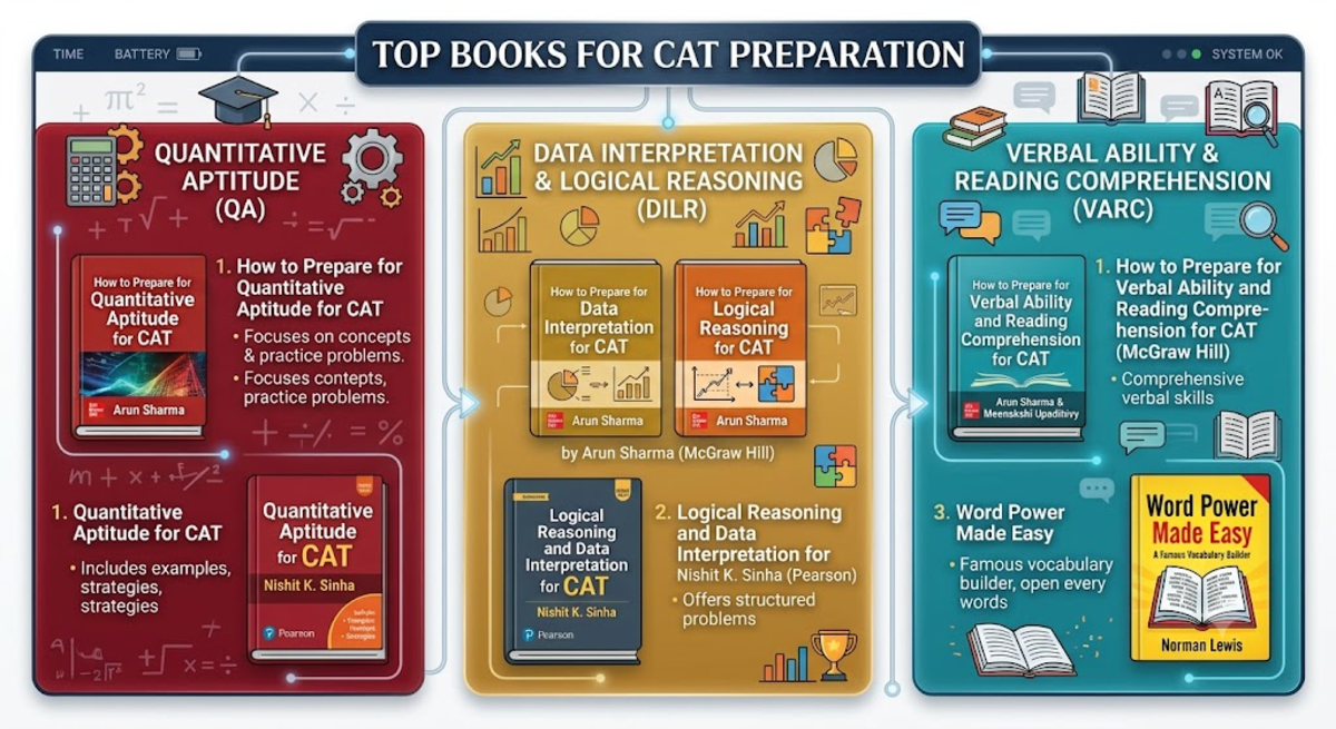 CAT 2026 Preparation Books