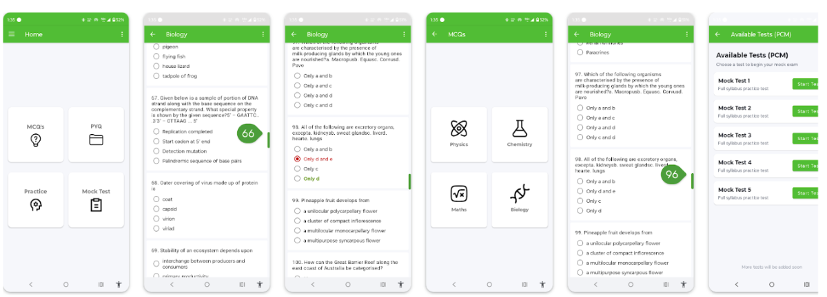 MHT CET Exam Preparation PYQ App