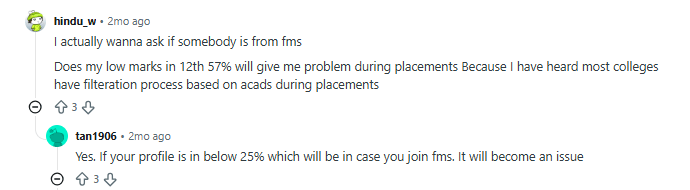 What Reddit Users Say About CAT Academic Profile Calculation?