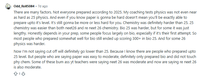 What Affects Your NEET UG Cutoff? — Reddit Discussion