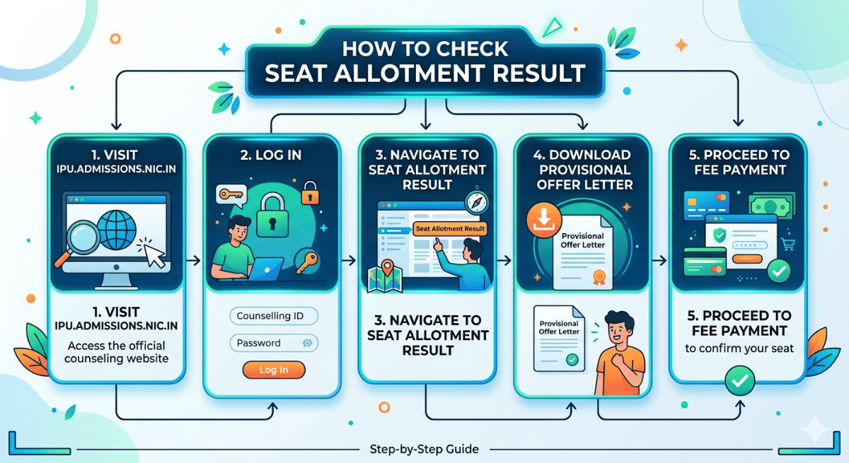 How to Check Seat Allotment Result?