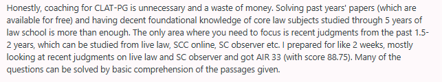 CLAT PG 2027: Preparation Tips