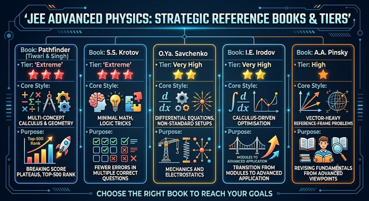 Toughest Physics Books for JEE Advanced