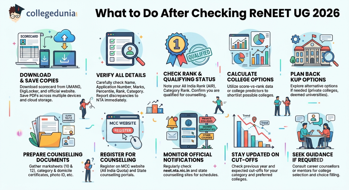 What to Do After Checking ReNEET UG 2026